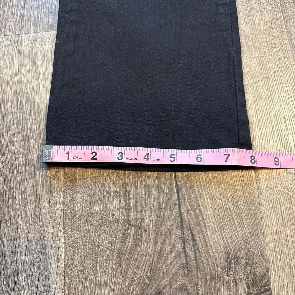Hammer Jeans Y2K Bootcut Flare Pants Size 5 Black - Picture 7 of 8